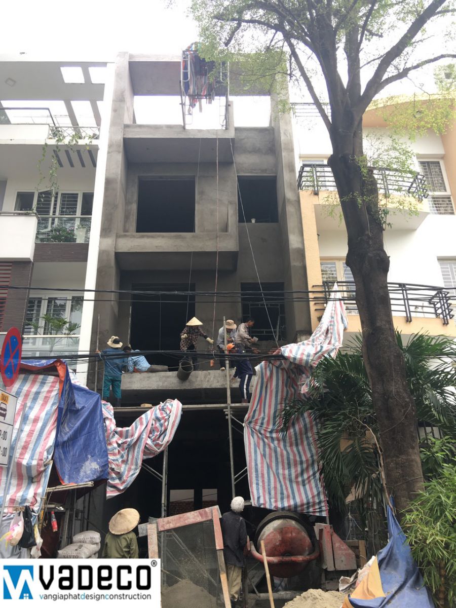 Hình ảnh thi công tại Vạn gia Phát